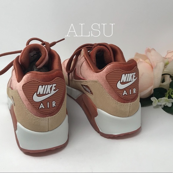 NWT Nike Air Max 90 LuX Dusty Peach🍑W AUTHENTIC - Picture 5 of 8